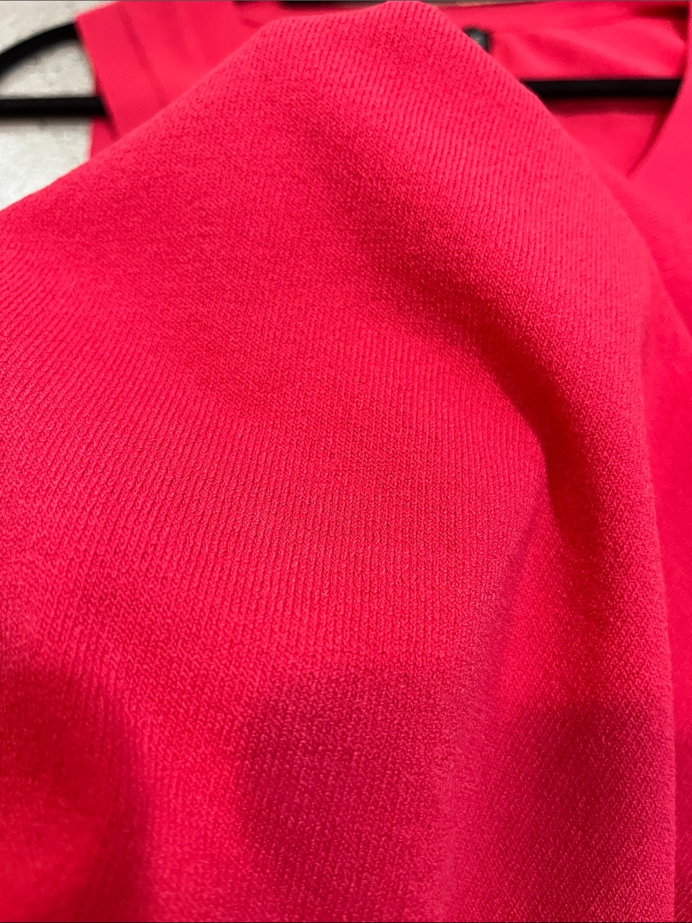 VINTAGE Y2K GEORGE SCOOP NECK KNIT TANK TOP RED SIZE XL 16 TO 18 - Picture 7 of 14